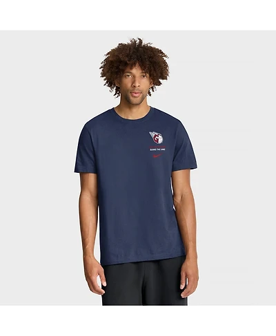 Nike Men's Navy Cleveland Guardians Primetime 2-Hit T-Shirt