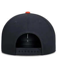 Nike Men's Navy/Orange Detroit Tigers Primetime Pro Dri-fit Snapback Hat