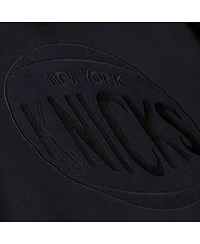 Mitchell & Ness Men's Black New York Knicks Phantom Fleece Hoodie