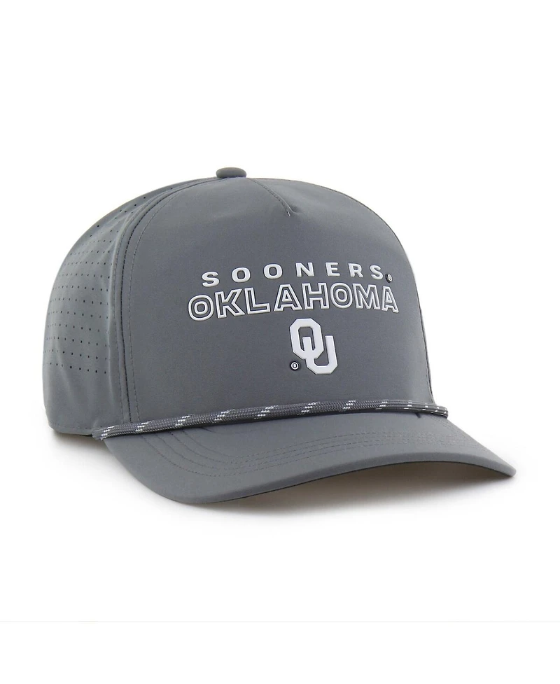 '47 Brand Men's Gray Oklahoma Sooners Forward Vent Hitch Rope Adjustable Hat