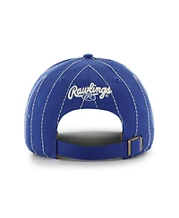 '47 Brand Men's x Rawlings Royal Chicago Cubs Pinstripe Hitch Adjustable Hat