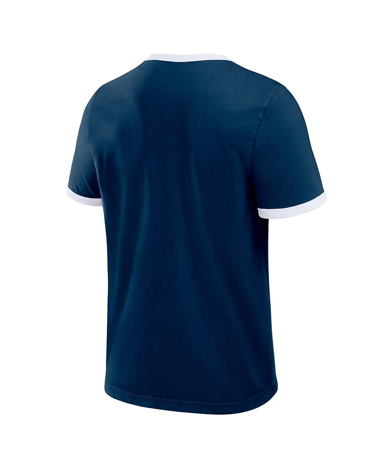 Darius Rucker Collection by Fanatics Men's Navy Boston Red Sox Washed Ringer T-Shirt