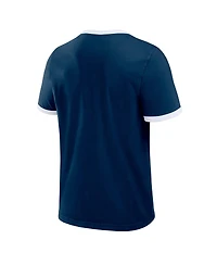 Darius Rucker Collection by Fanatics Men's Navy Boston Red Sox Washed Ringer T-Shirt