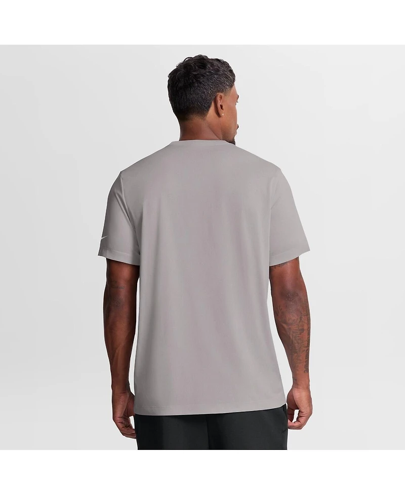 Nike Men's Gray New York Giants Sideline Lead The Charge Legend Dri-fit T-Shirt