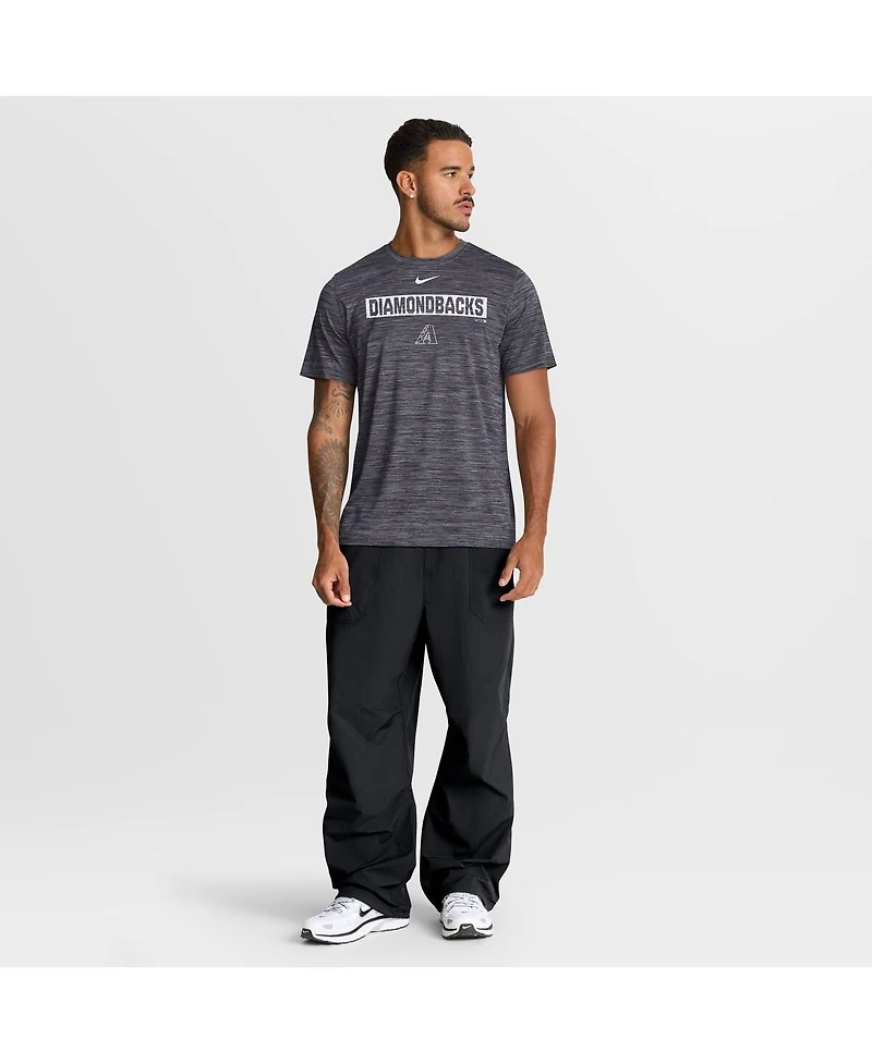 Nike Men's Black Arizona Diamondbacks Velocity Dri-fit T-Shirt