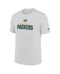 Nike Men's Ash Green Bay Packers Velocity Endurance Run Dri-fit T-Shirt