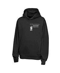 Nike Big Boys and Girls Black Nba Oversized Team 31 Baller Club Premium Hoodie