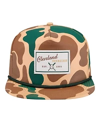 New Era Men's Camo Cleveland Guardians Duck 19TWENTY Adjustable Hat