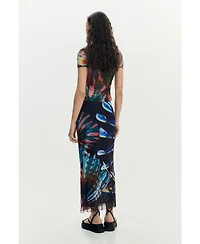 Desigual Women's Skirt Designed By Mr. Christian Lacroix
