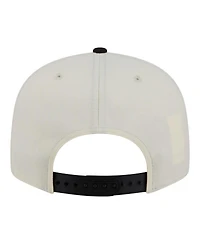 New Era Men's White/Black Pittsburgh Penguins Injection Localized Two-Tone 9FIFTY Snapback Hat