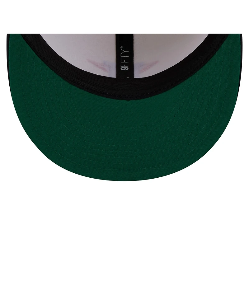 New Era Men's Cream/Navy Houston Astros Localized 9FIFTY Snapback Hat