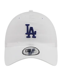 New Era Men's White Los Angeles Dodgers Ripstop Casual Classic Adjustable Hat