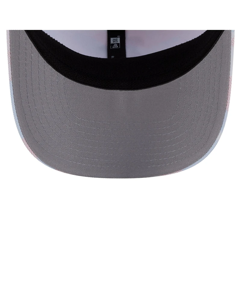 New Era Men's White Boston Red Sox Camo Rope 9SEVENTY Adjustable Hat