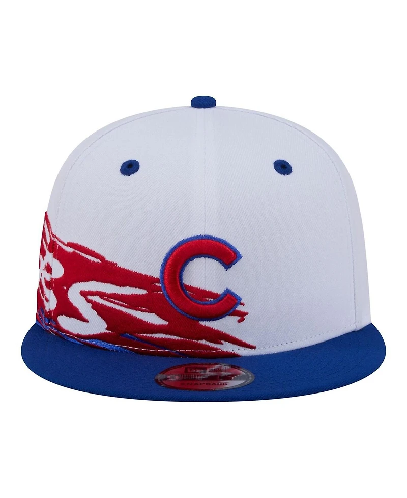 New Era Men's White/Royal Chicago Cubs 9FIFTY Snapback Hat