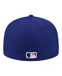 New Era Men's Royal Los Angeles Dodgers Hidden Hit 59FIFTY Fitted Hat