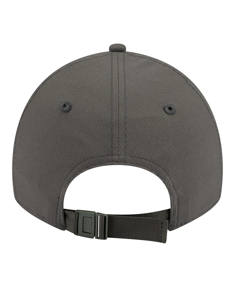 New Era Men's and Women's Charcoal New York Knicks Ripstop Casual Classic Adjustable Hat