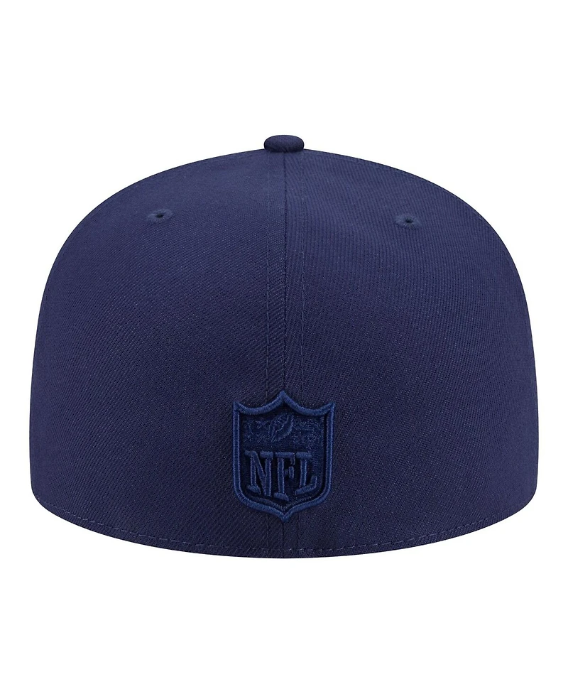 New Era Men's Navy Buffalo Bills Color Pack 59FIFTY Fitted Hat