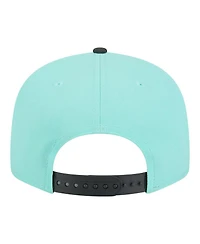 New Era Men's Turquoise/Charcoal Orlando Magic Color Pack Two-Tone 9FIFTY Snapback Hat
