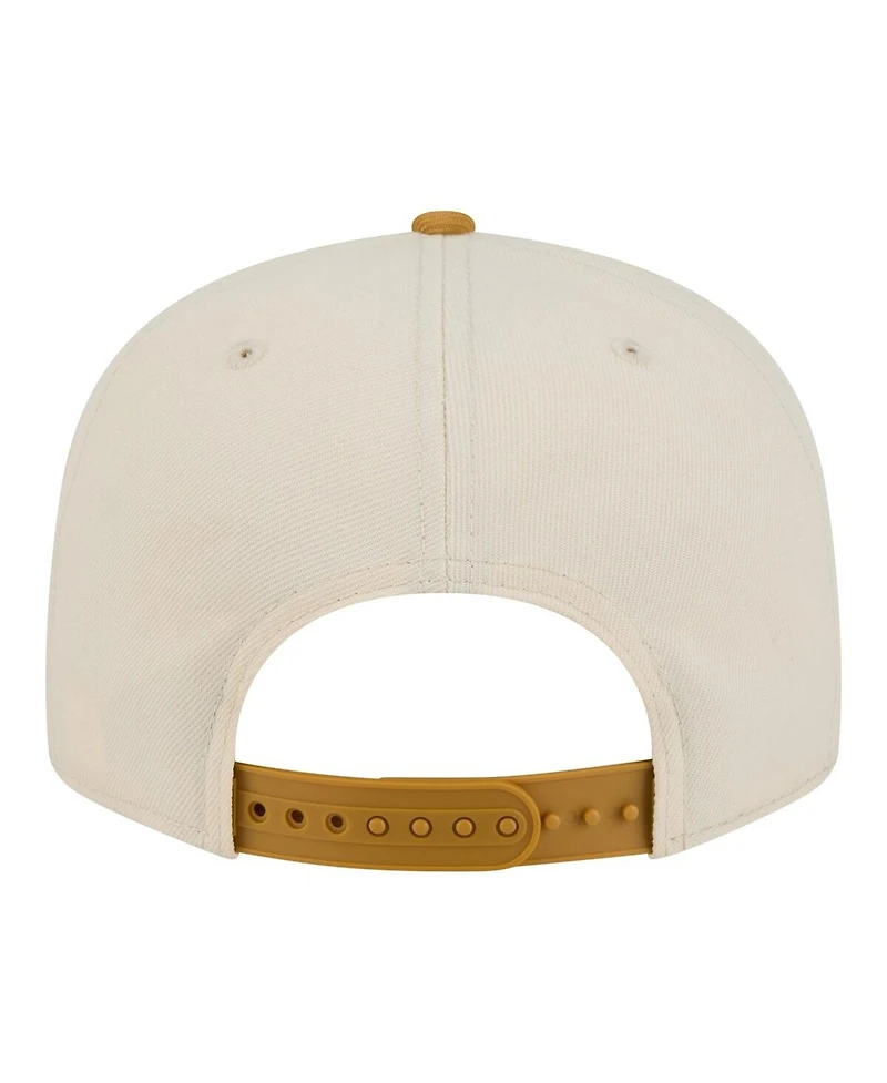 New Era Men's Light Beige/Khaki New York Yankees 2-Tone Color Pack 9FIFTY Snapback Hat