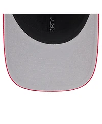 New Era Men's and Women's Navy/Red Indiana Fever Team Loyal Script Two-Tone M-Crown 9FORTY Adjustable Hat