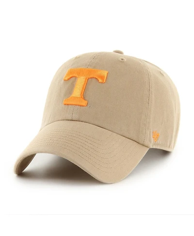 '47 Brand Men's Khaki Tennessee Volunteers Vault Clean Up Adjustable Hat
