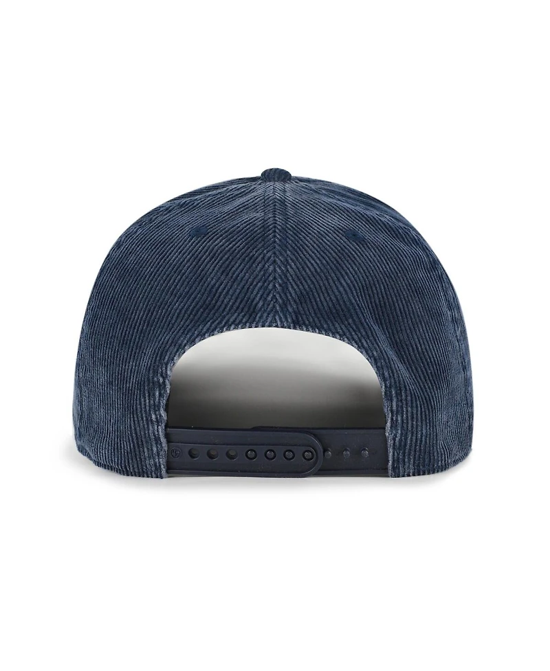 '47 Brand Men's Navy Michigan Wolverines Reclaim Snow Wash Corduroy Hitch Adjustable Hat