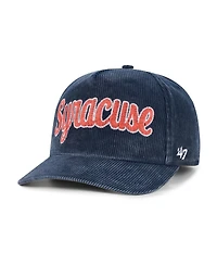 '47 Brand Men's Navy Syracuse Orange Reclaim Snow Wash Corduroy Hitch Adjustable Hat