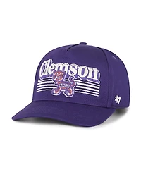 '47 Brand Men's Purple Clemson Tigers Script Fade Hitch Adjustable Hat