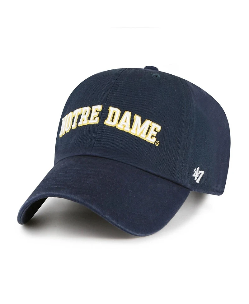 '47 Brand Men's Navy Notre Dame Fighting Irish Clean Up Adjustable Hat