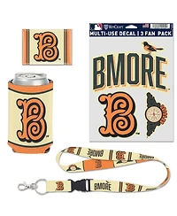 Wincraft Baltimore Orioles 2026 City Connect 4-Piece Fan Pack