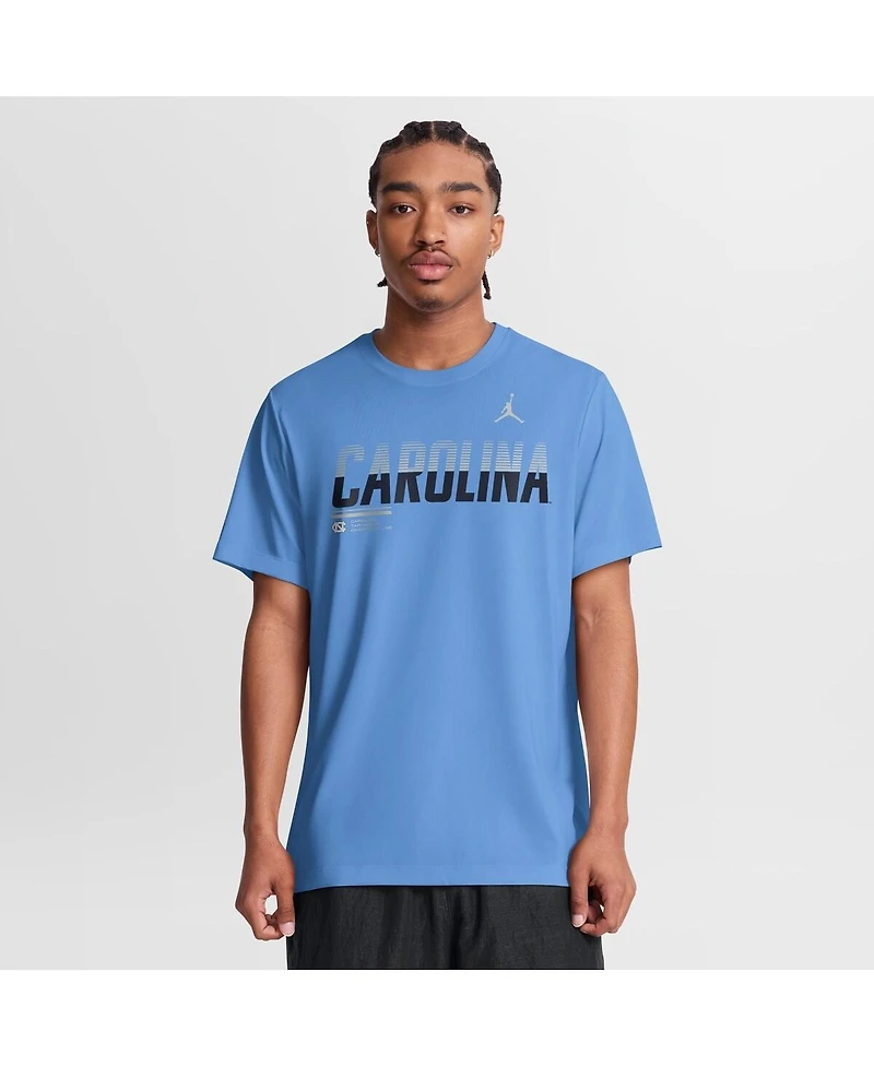 Jordan Men's Carolina Blue North Tar Heels Sideline Legend Dri-fit T-Shirt