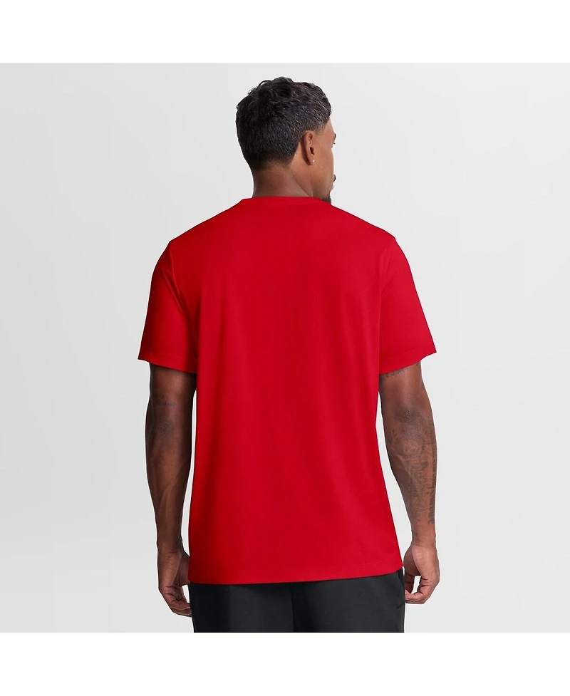 Nike Men's Red Georgia Bulldogs Sideline Legend Dri-fit T-Shirt