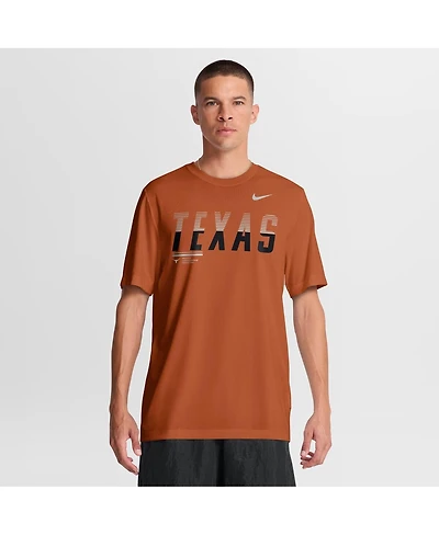 Nike Men's Texas Orange Longhorns Sideline Legend Dri-fit T-Shirt