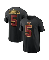 Nike Men's Jayden Daniels Washington Commanders Name and Number T-Shirt