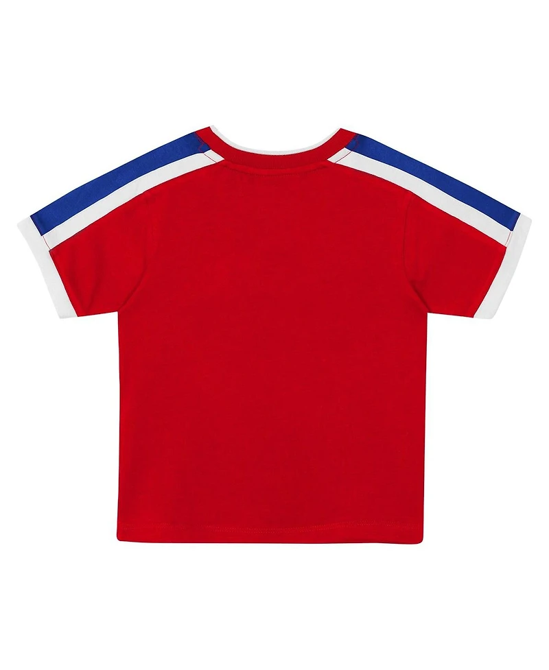 Outerstuff Toddler 2-Piece Red Philadelphia Phillies Ground Ball T-Shirt and Shorts Set