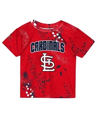 Outerstuff Toddler 2-Piece Red St. Louis Cardinals Pinch Hitter T-Shirt and Shorts Set