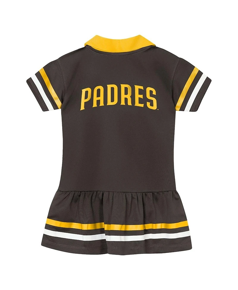 Outerstuff Toddler Brown San Diego Padres Star Player Dress