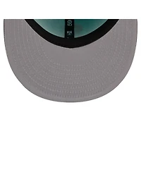 New Era Men's Turquoise/Charcoal Chicago White Sox Two-Tone Color Pack 59FIFTY Fitted Hat