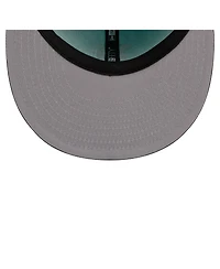New Era Men's Turquoise/Charcoal Boston Red Sox Two-Tone Color Pack 59FIFTY Fitted Hat