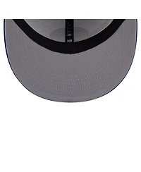 New Era Big Boys and Girls White/Royal Golden State Warriors Swept 9FIFTY Snapback Hat