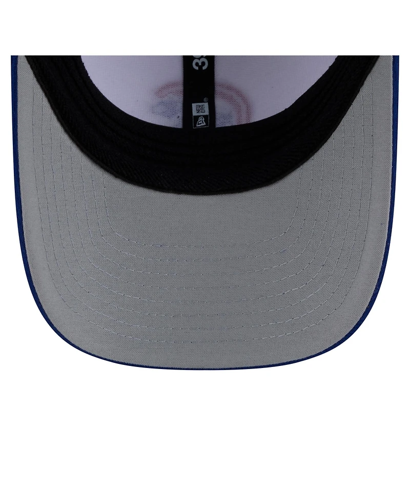 New Era Toddler White Chicago Cubs Baseball 39THIRTY M-Crown Adjustable Hat