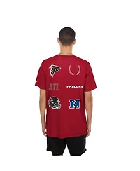 New Era Men's Red Atlanta Falcons Match T-Shirt