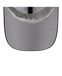 New Era Men's and Women's Silver/Black Las Vegas Aces 2026 Wnba Draft Satin Crystals Casual Classic Adjustable Hat