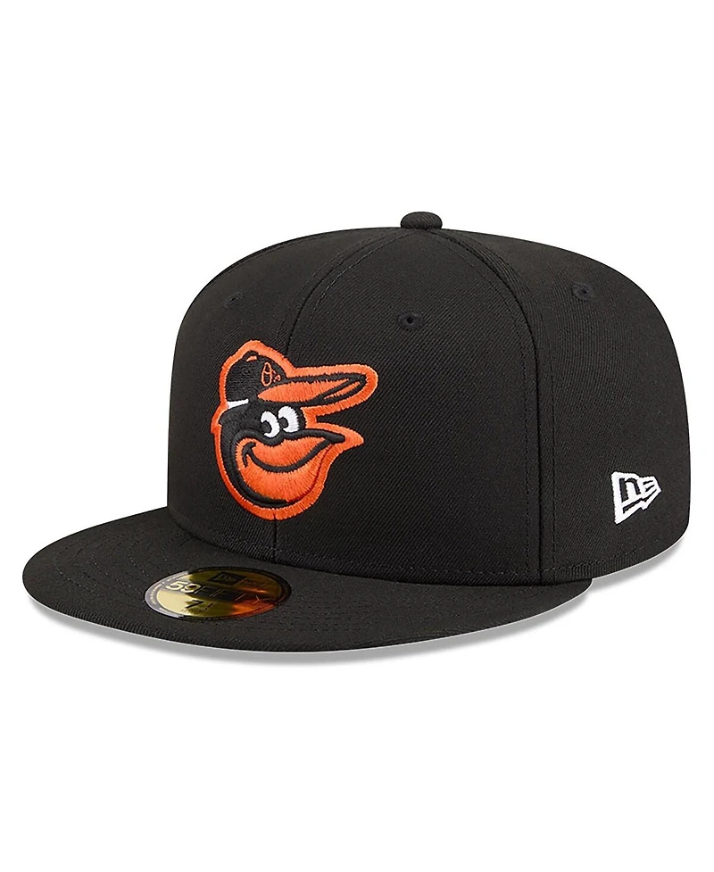 New Era Men's Black Baltimore Orioles 2026 Jackie Robinson Day 59FIFTY Fitted Hat