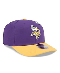 New Era Men's Purple/Gold Minnesota Vikings 2026 Nfl Draft 9SEVENTY Adjustable Hat