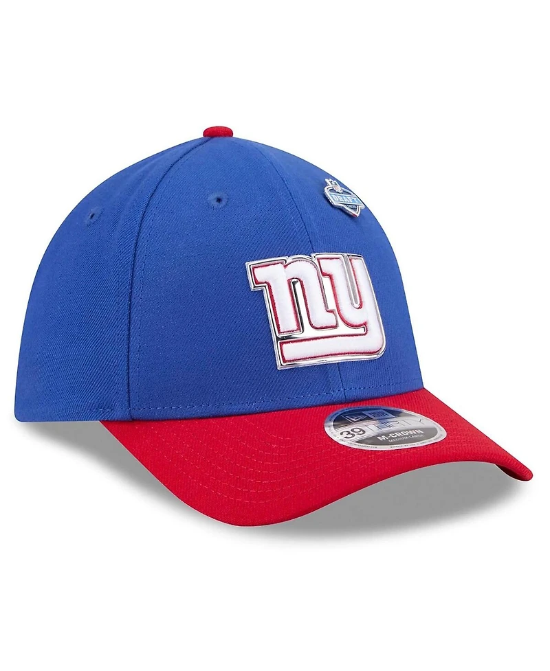 New Era Men's Royal/Red York Giants 2026 Nfl Draft 39THIRTY M-Crown Flex Hat