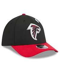 New Era Men's Black/Red Atlanta Falcons 2026 Nfl Draft 39THIRTY M-Crown Flex Hat