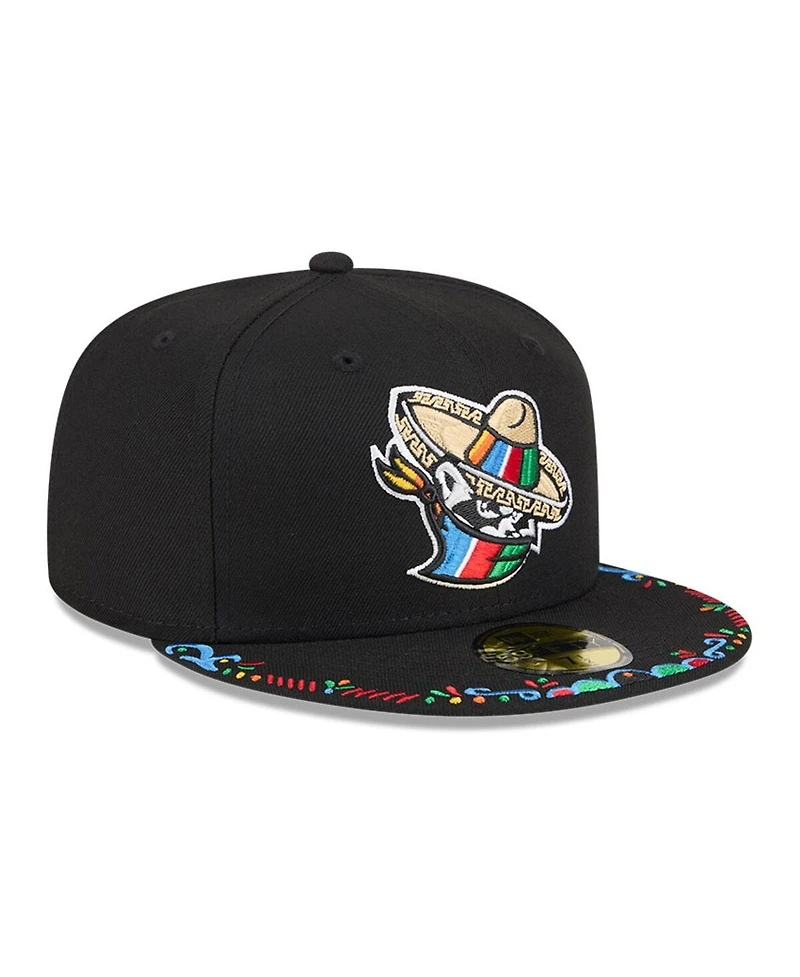 New Era Men's Black Quad Cities River Bandits 2026 Copa De La Diversion 59FIFTY Fitted Hat