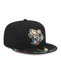 New Era Men's Black Quad Cities River Bandits 2026 Copa De La Diversion 59FIFTY Fitted Hat