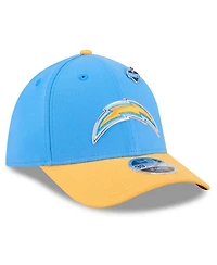 New Era Men's Powder Blue/Gold Los Angeles Chargers 2026 Nfl Draft 39THIRTY M-Crown Flex Hat